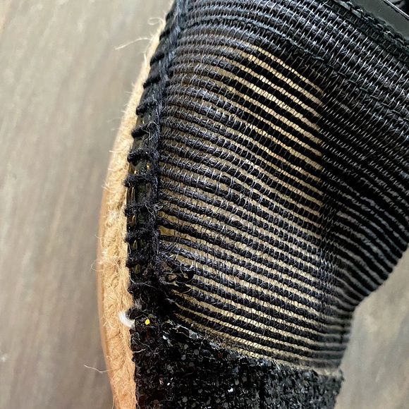 Jimmy Choo Glitter Toe Espadrilles - Picture 6 of 8